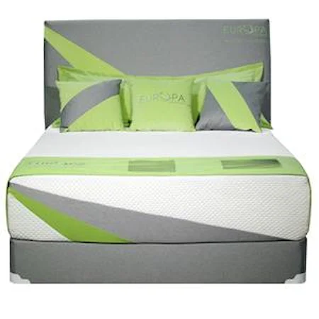 Queen Hybrid Mattress with Cool Reflections Gel and Quad Coil Technology